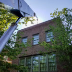 Early morning HVAC work